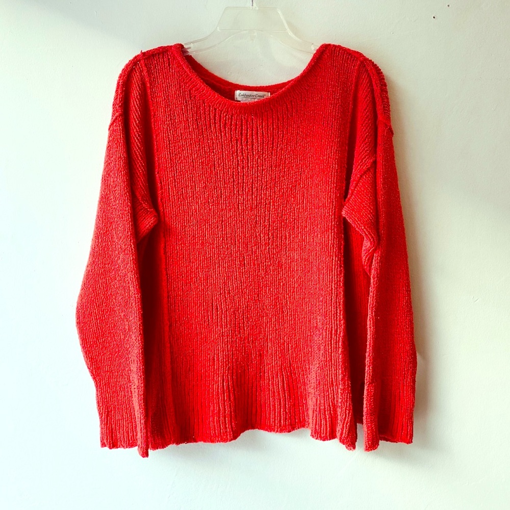 Coldwater Creek Silk Sweater. Luxuriously soft 🔥